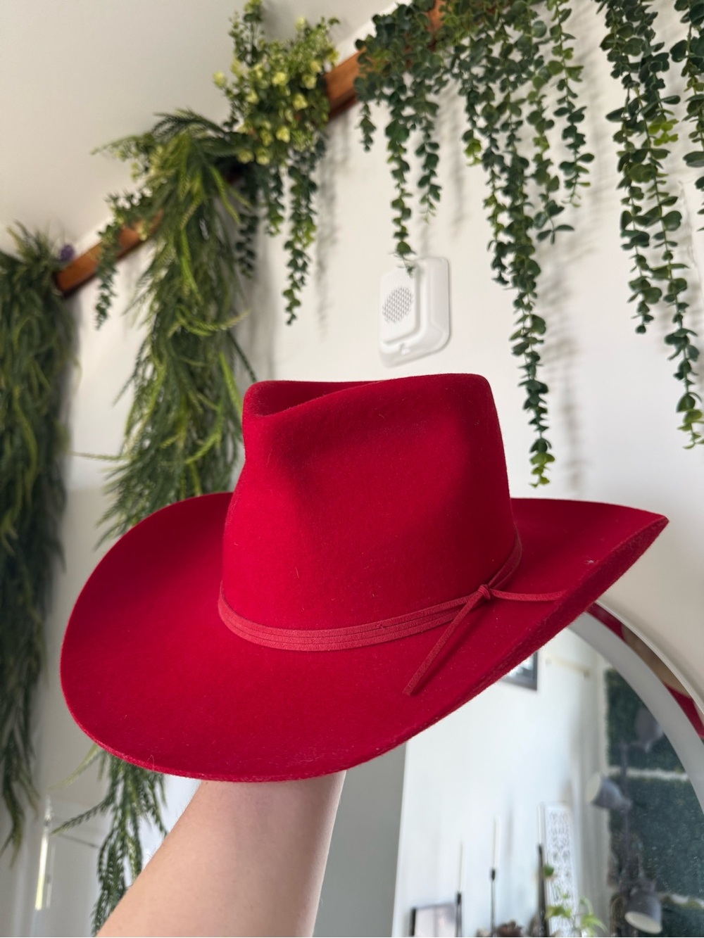 Wyeth by Todd Magill Bright Red Felt Cowboy Hat
